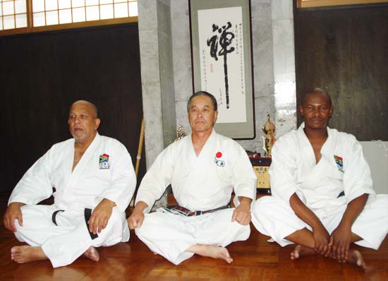 Dean Sensei, Saiko Shihan Hirano & Humphrey Shihan 1