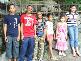 Junior members at Wakayama Castle 1